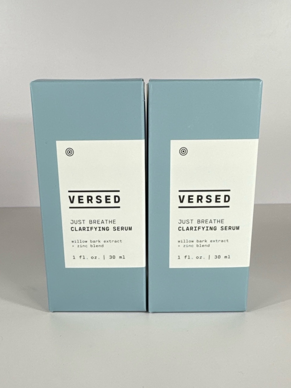 Versed Just Breathe Clarifying Serum 1 oz — 2 Pack